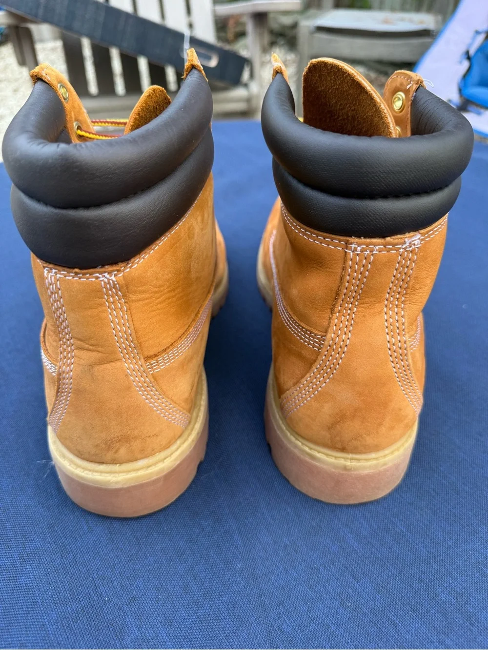 Timberland Ortholite Men’s Work Boots in Wheat Size 11